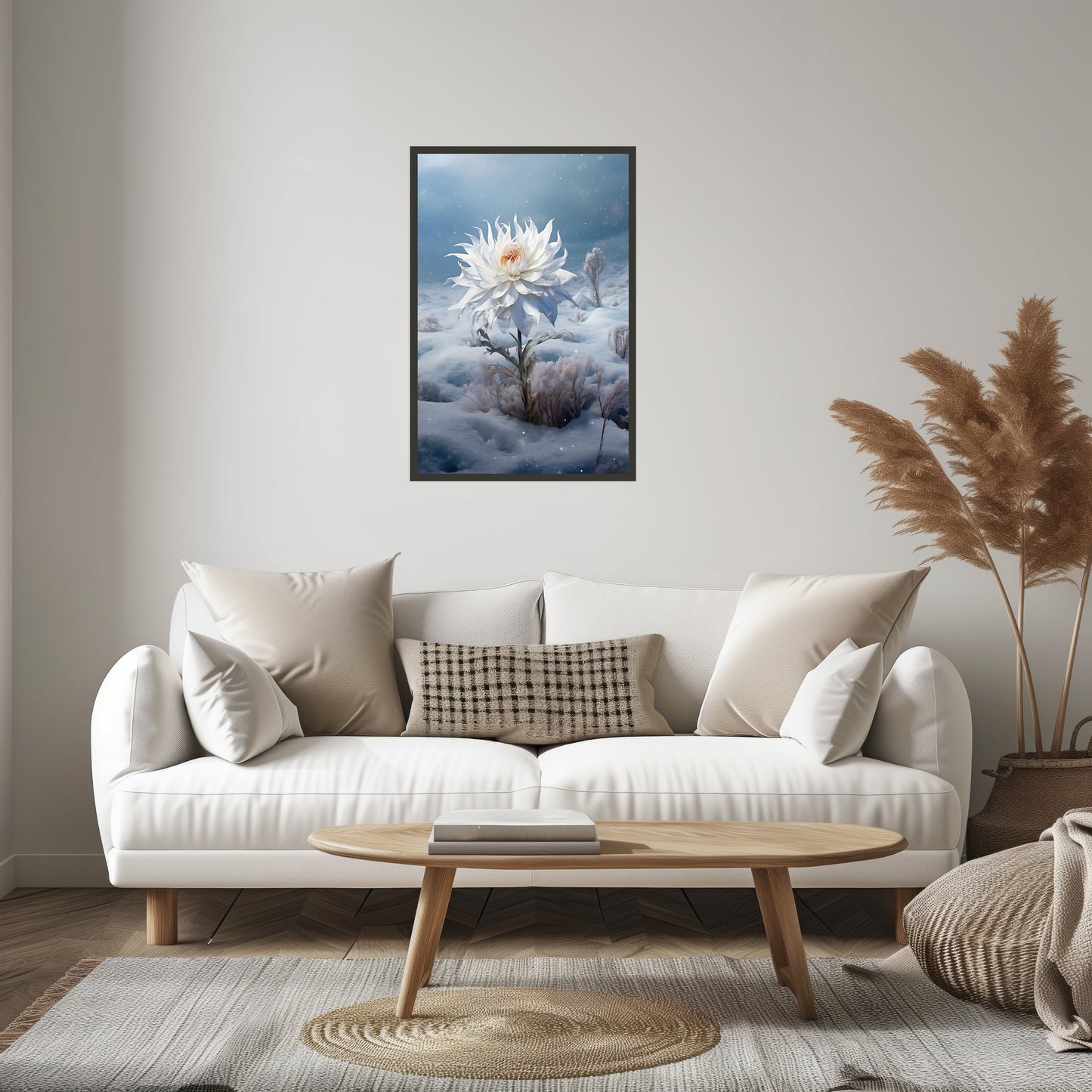 Winter Blossoms Flower Wall Art