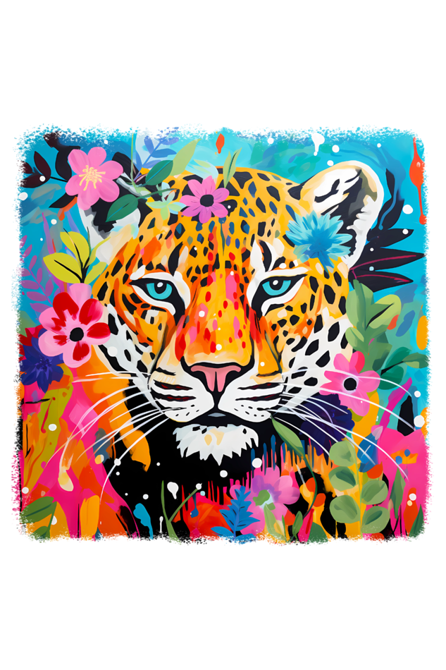 Cute Tiger Tote Bags with Zipper