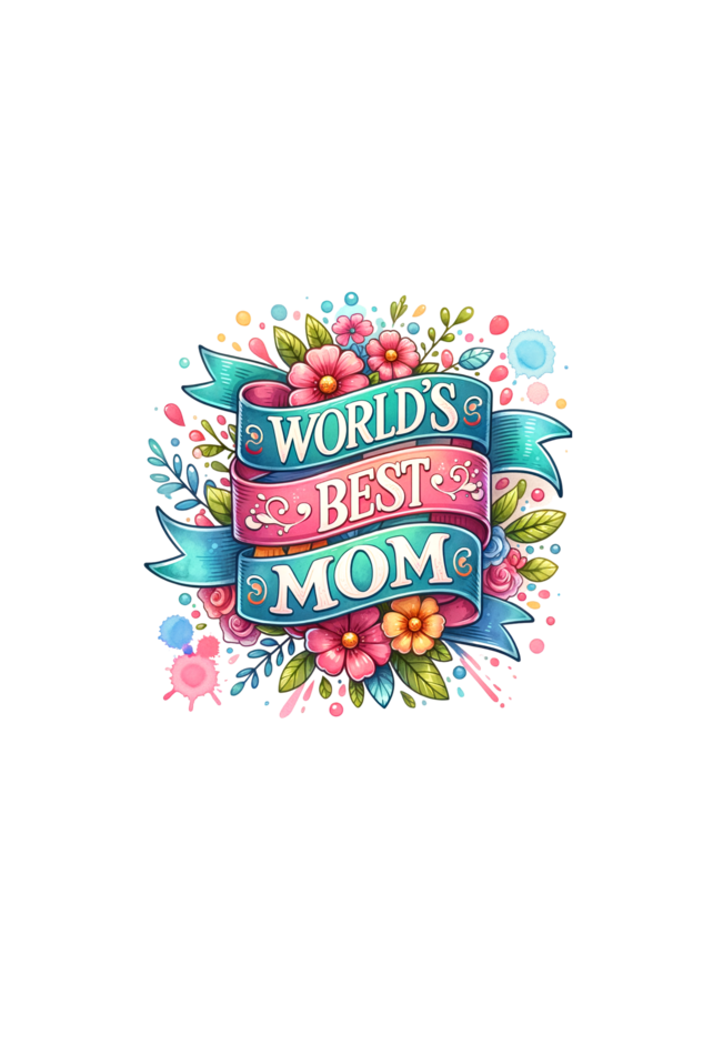 World's Best Mom - Tote Bags with Zipper