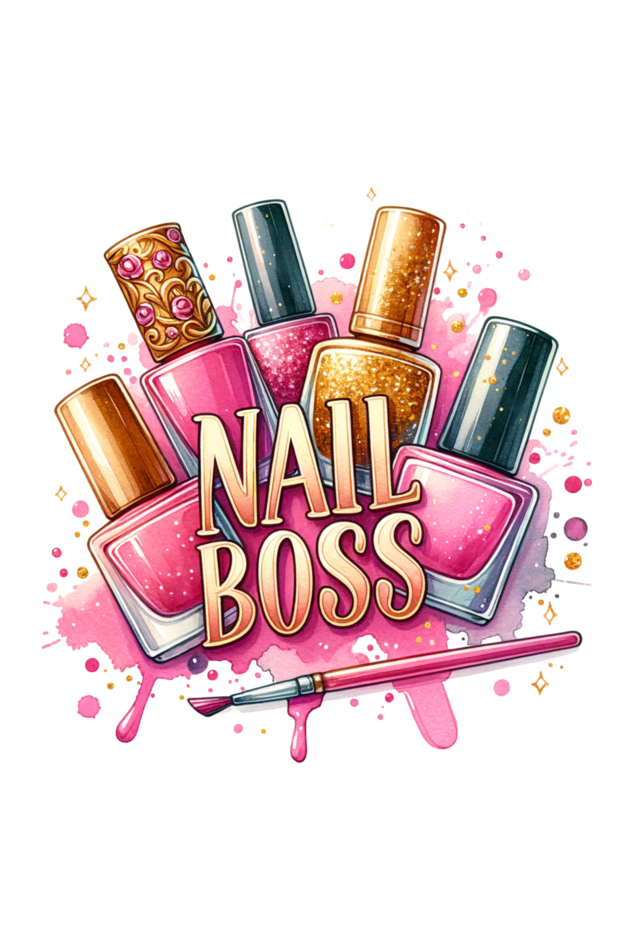 Nail Boss - Tote Bags with Zipper