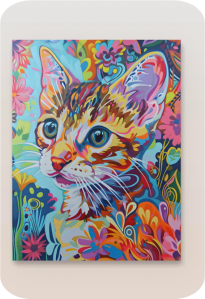 Metal Poster - Trippy Art