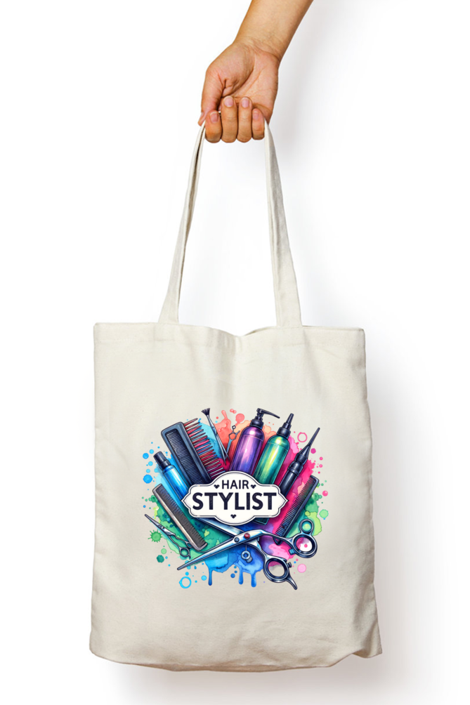 Hair Stylist - Tote Bags with Zipper