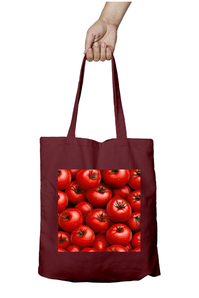 Tomato Tote Bags with Zipper