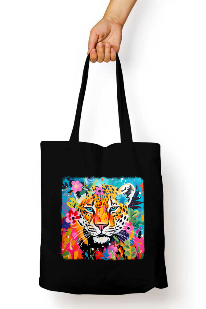 Cute Tiger Tote Bags with Zipper