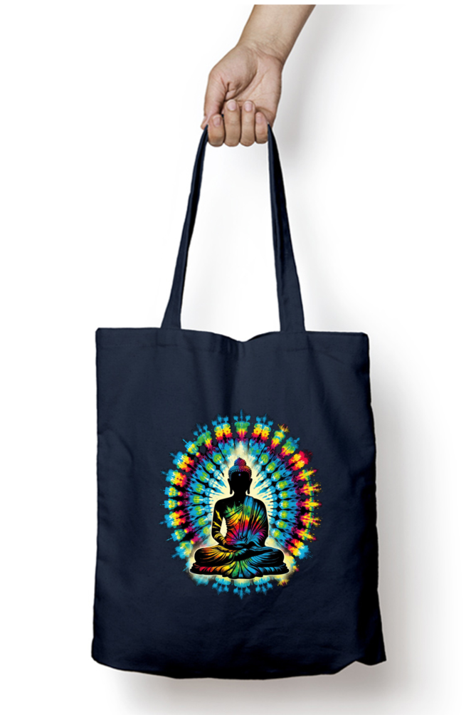 Buddhist Tote Bags with Zipper