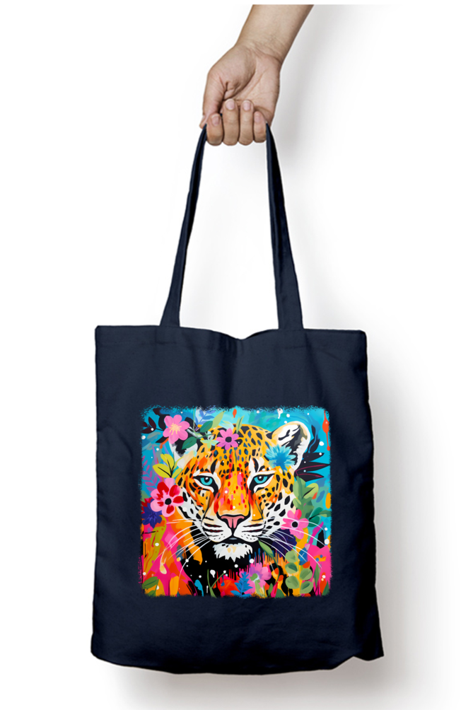 Cute Tiger Tote Bags with Zipper