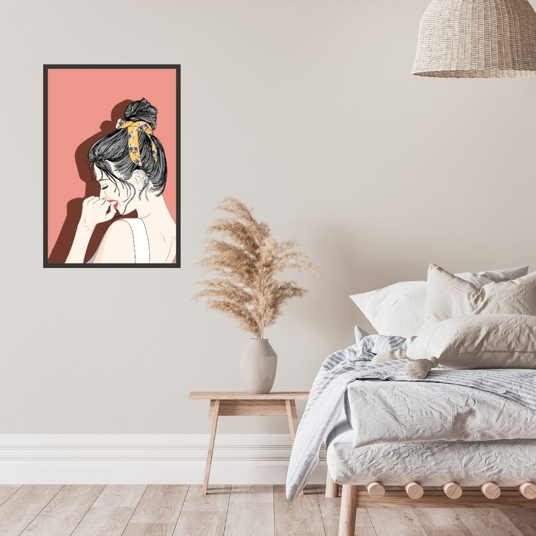 "Smiling Beauty at the Party" Wall Art
