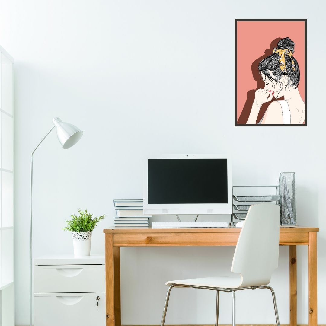 "Smiling Beauty at the Party" Wall Art