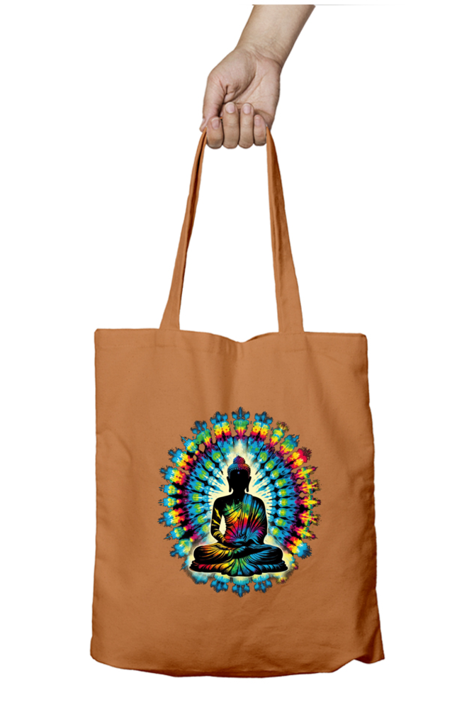 Buddhist Tote Bags with Zipper