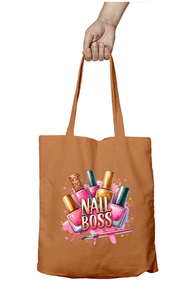 Nail Boss - Tote Bags with Zipper