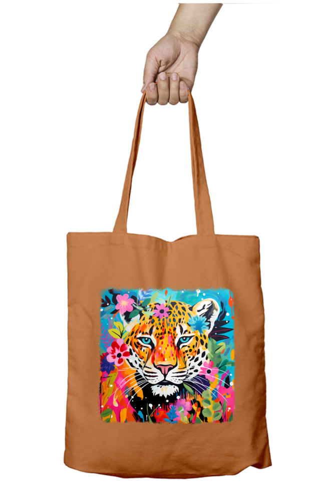 Cute Tiger Tote Bags with Zipper