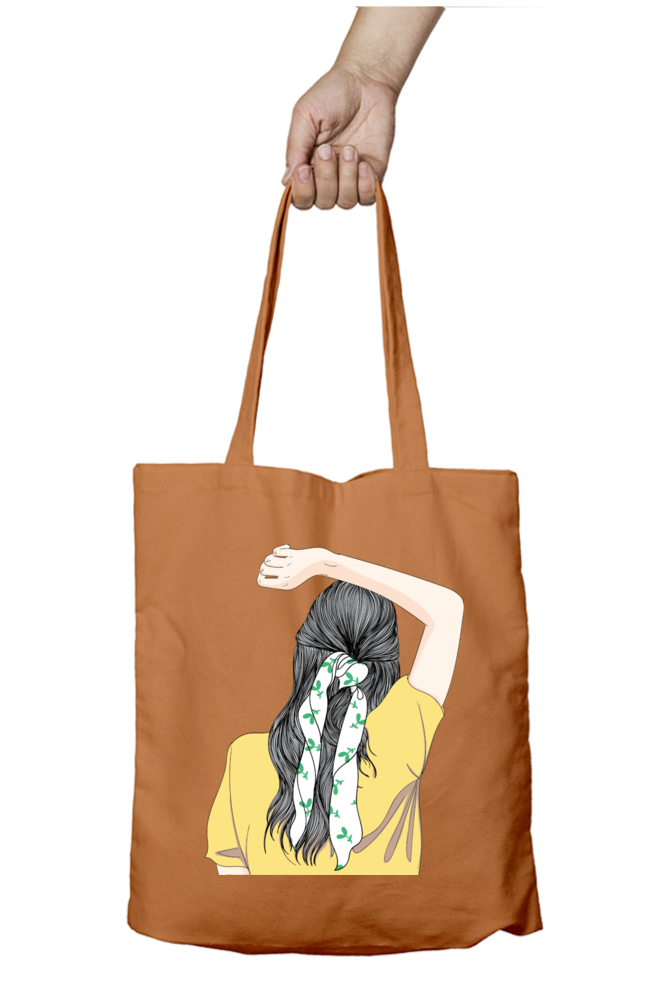 Beautiful Woman Tote Bags with Zipper