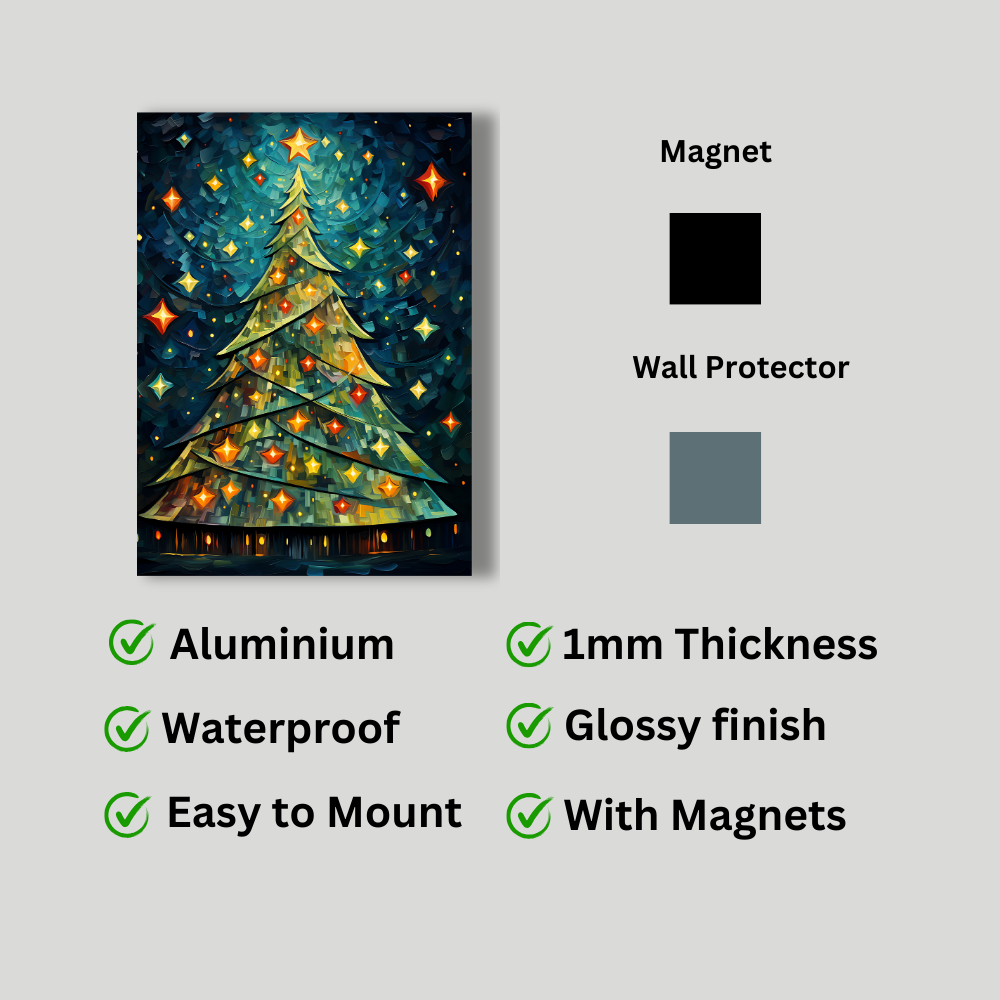 Metal Poster - Christmas Tree