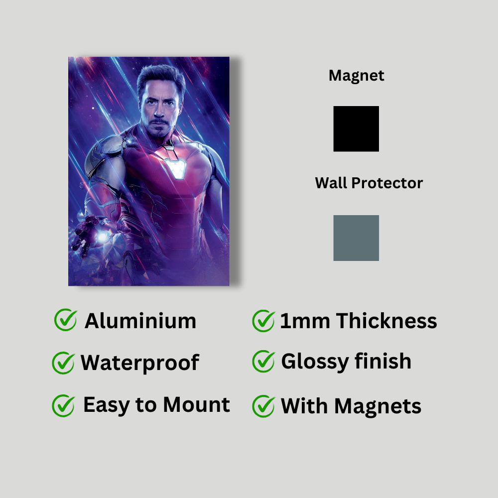 Metal poster –Marvel The Avengers
