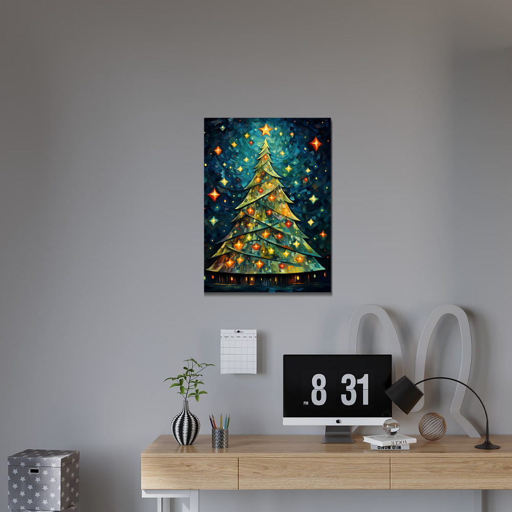 Metal Poster - Christmas Tree