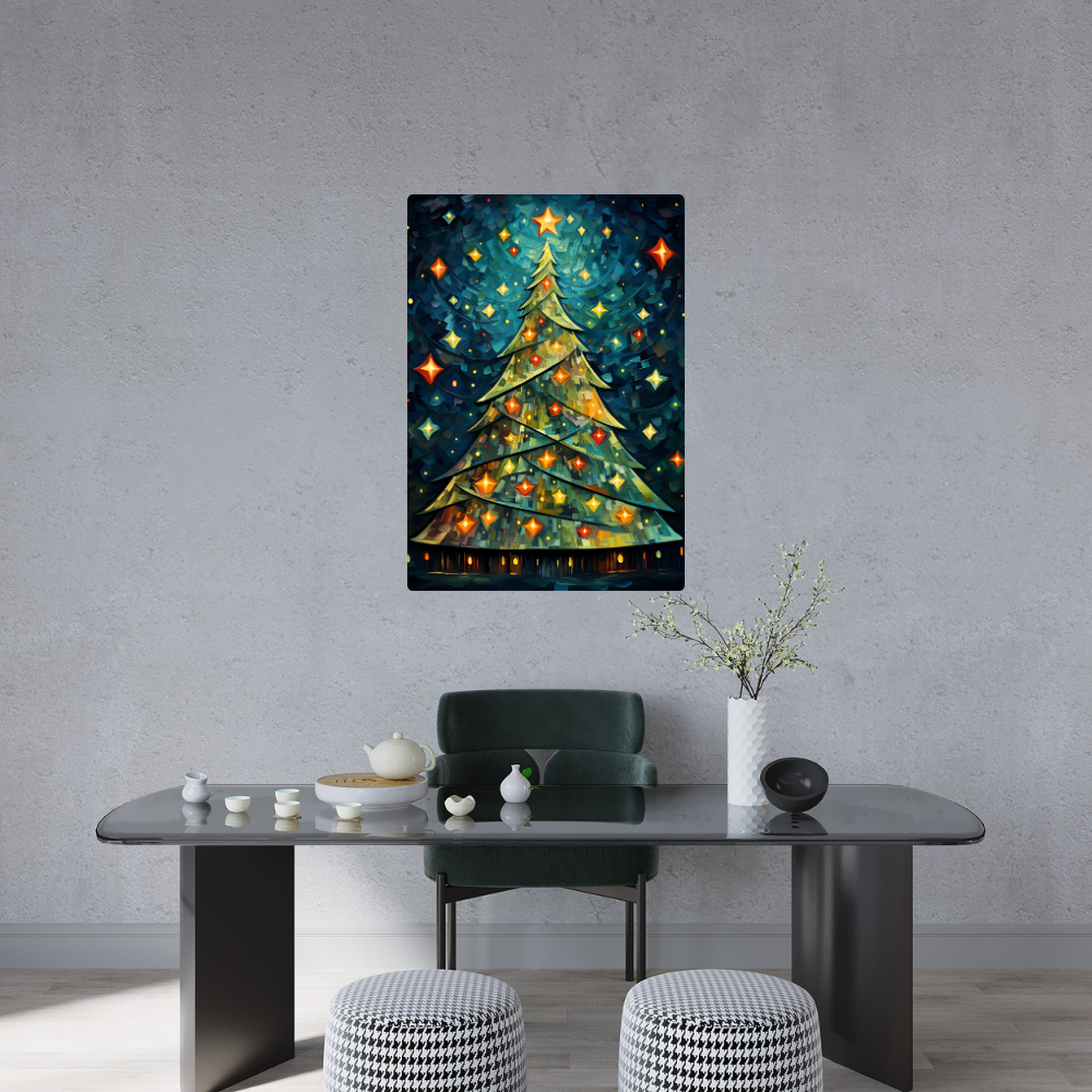 Metal Poster - Christmas Tree