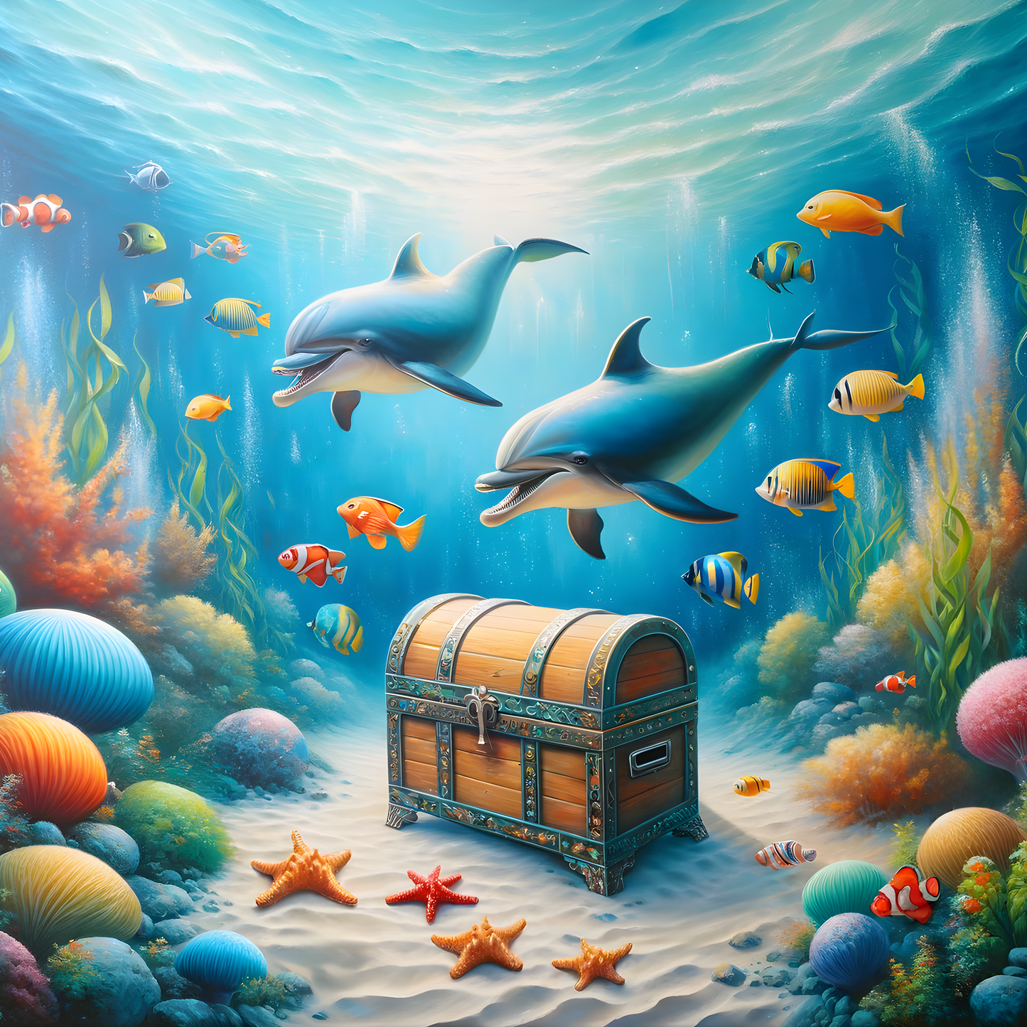 "Under the Water Kids Puzzle – 120-Piece Fun and Educational Ocean-Themed Puzzle"
