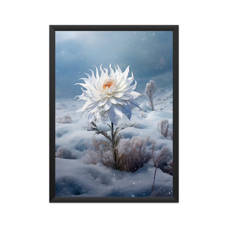 Winter Blossoms Flower Wall Art