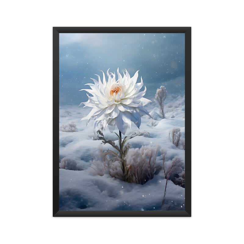 Winter Blossoms Flower Wall Art