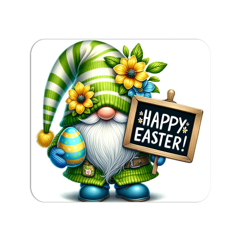 Happy Easter Gnome Mouse Pad