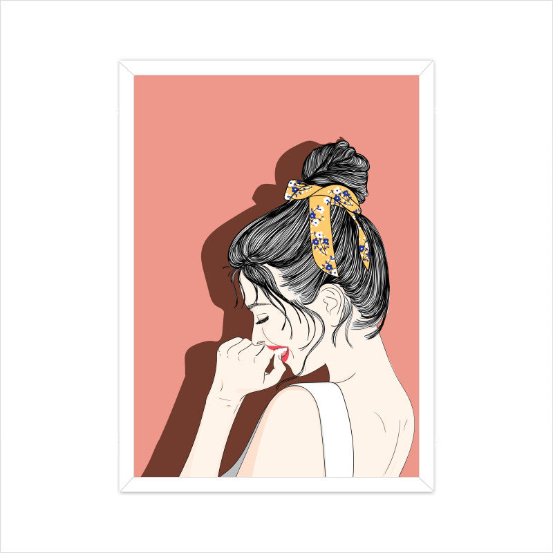 "Smiling Beauty at the Party" Wall Art