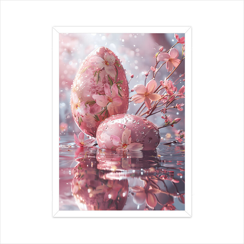 Fantasy Whimsical Easter Egg Wall Art