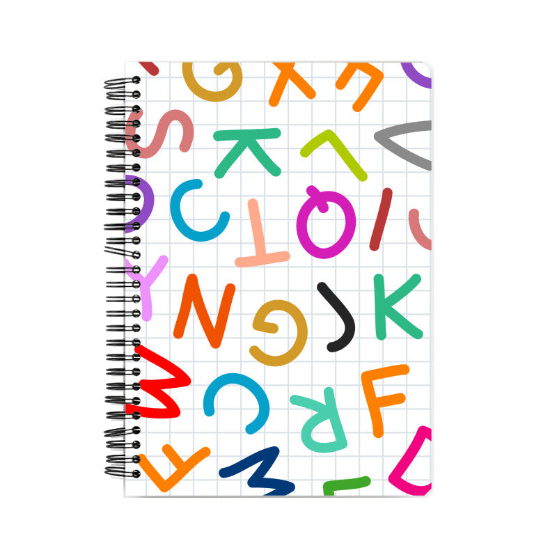Back to School Alphabet Pattern Notebook