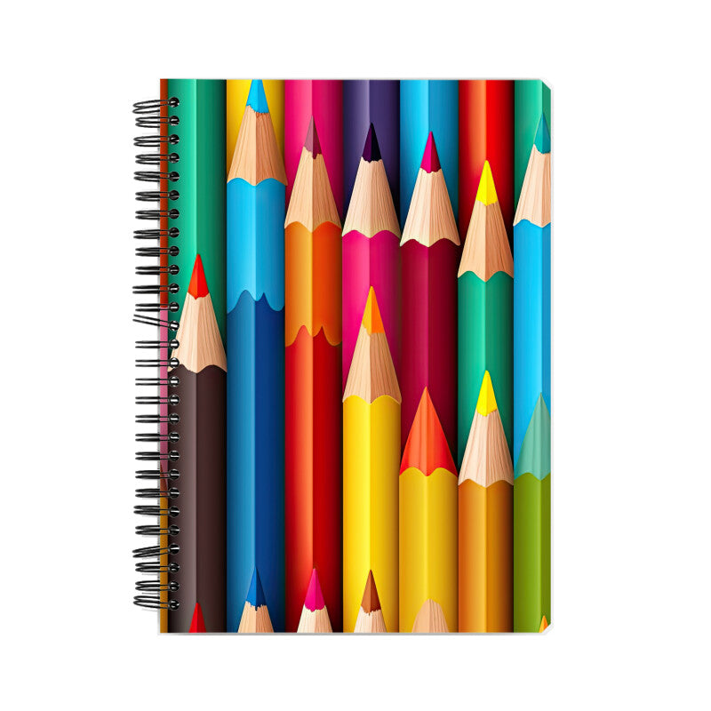 Back to School Pencil Pattern Notebook