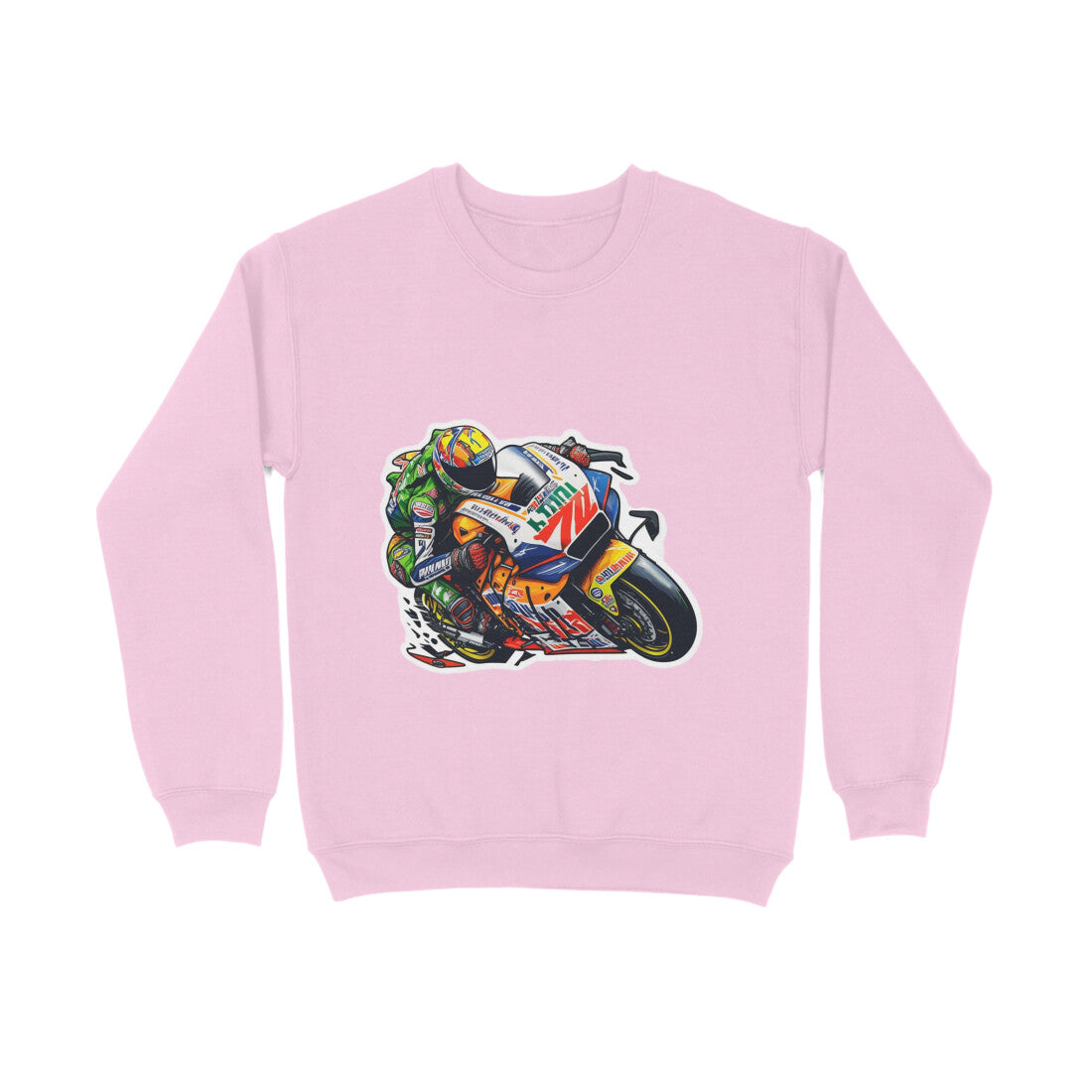 Motorbike Rider Sweatshirt for Men