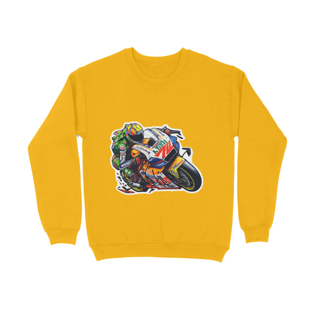 Motorbike Rider Sweatshirt for Men