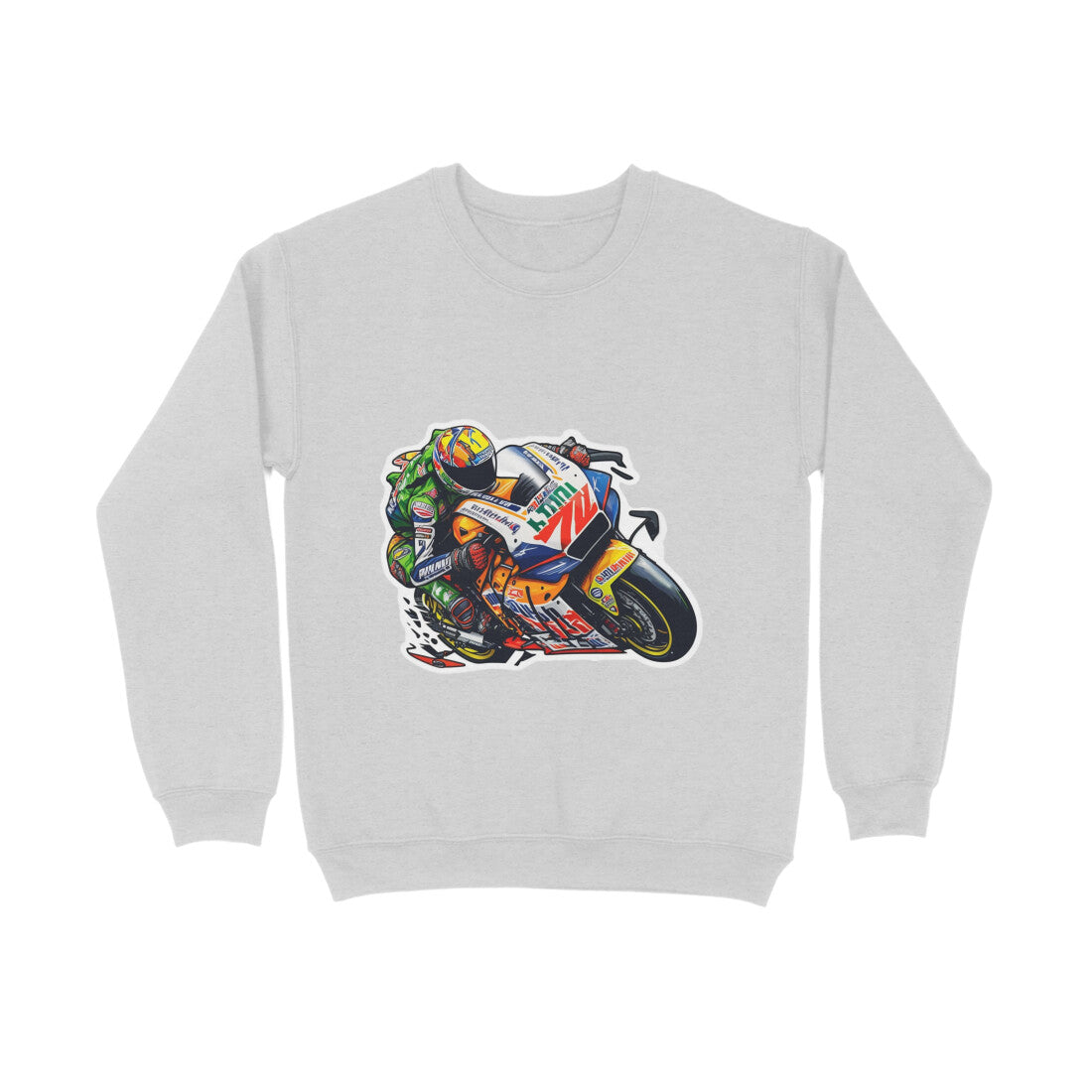 Motorbike Rider Sweatshirt for Men