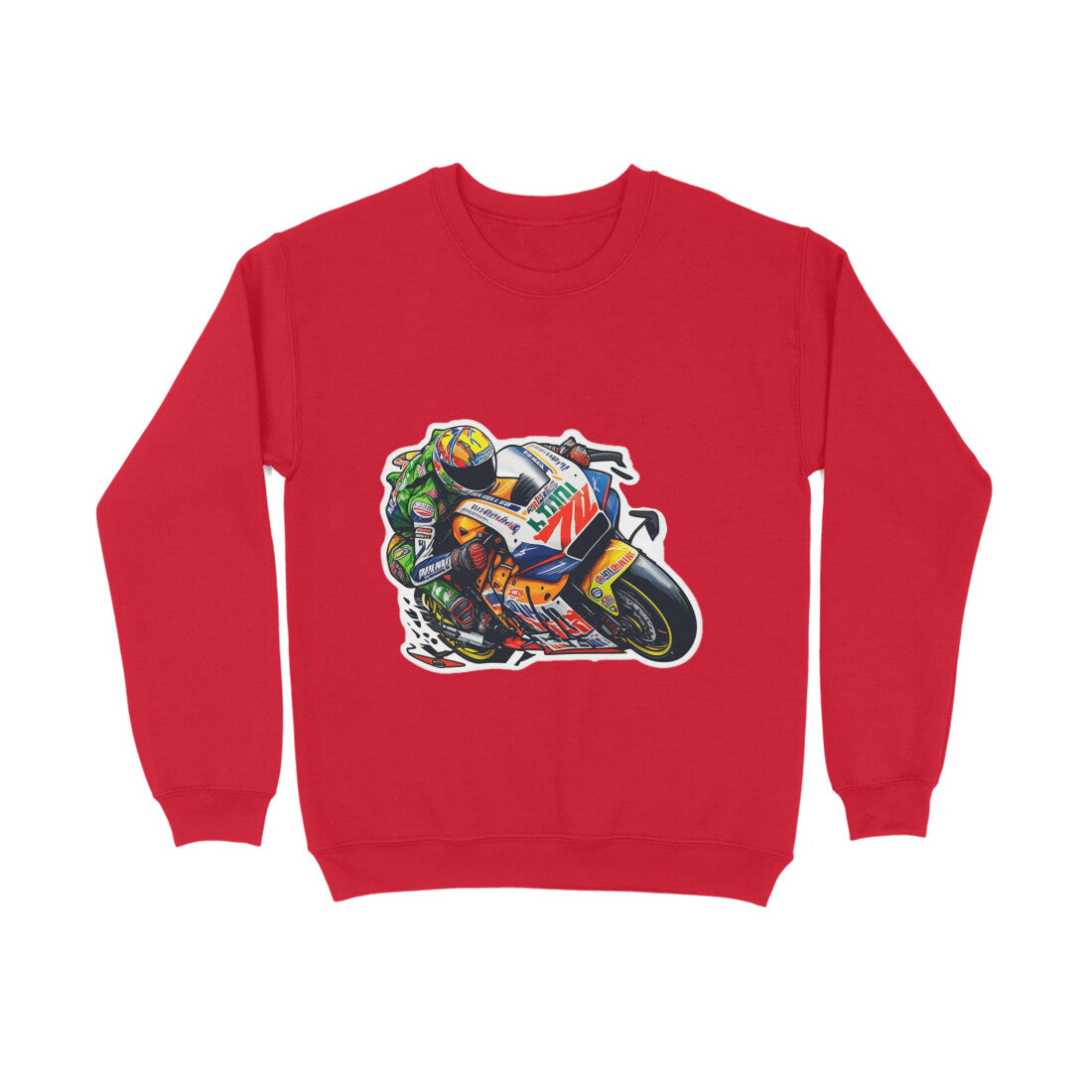 Motorbike Rider Sweatshirt for Men