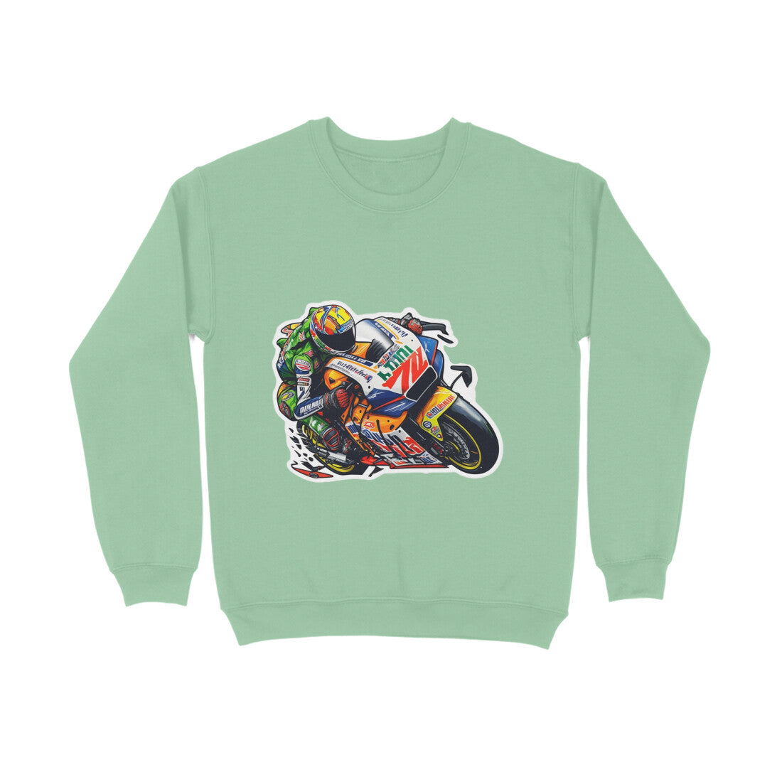 Motorbike Rider Sweatshirt for Men