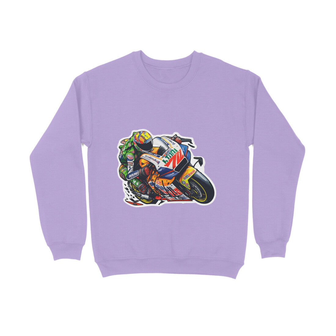 Motorbike Rider Sweatshirt for Men