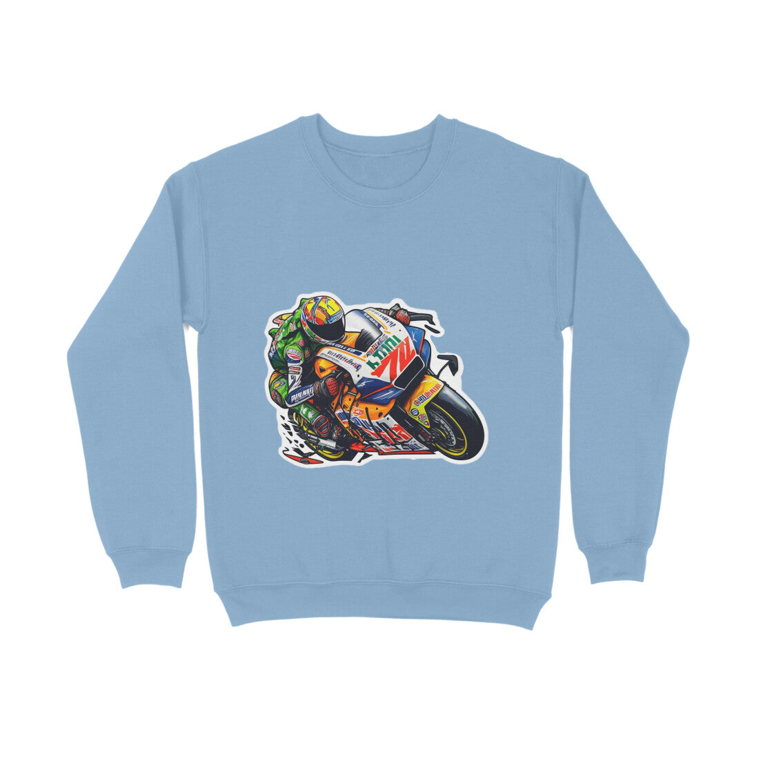 Motorbike Rider Sweatshirt for Men