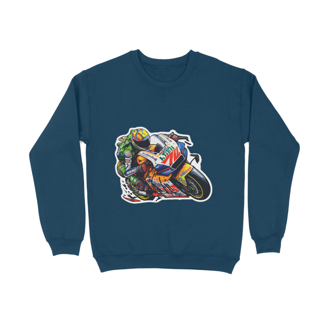Motorbike Rider Sweatshirt for Men