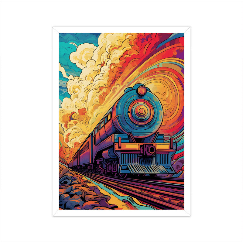 Beautiful Train Wall Art