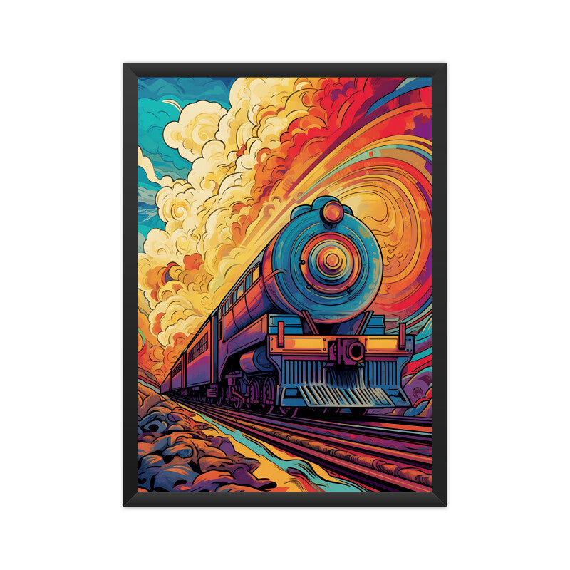 Beautiful Train Wall Art