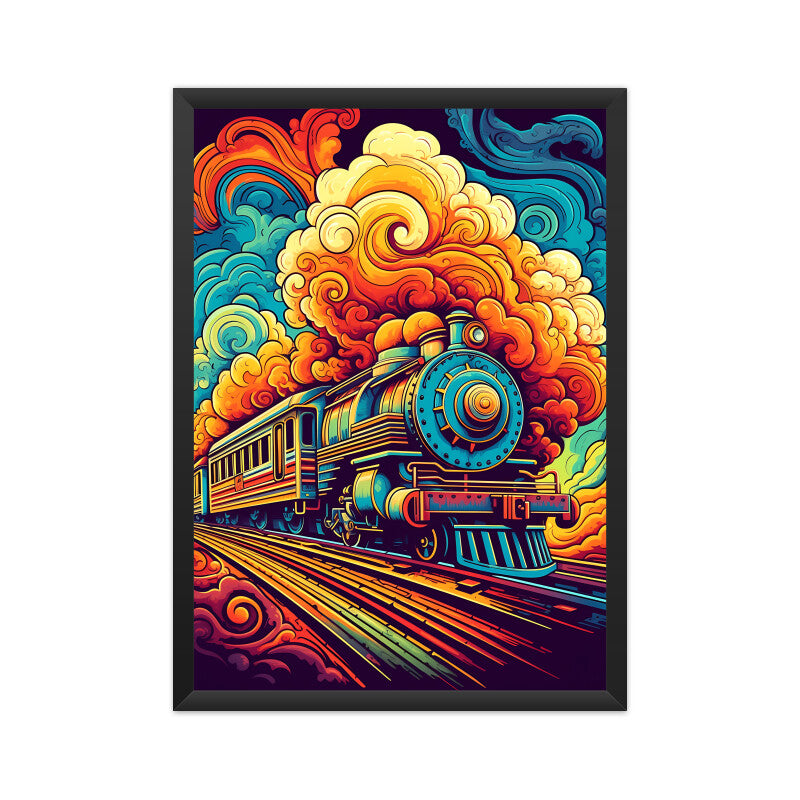 Beautiful Train Wall Art