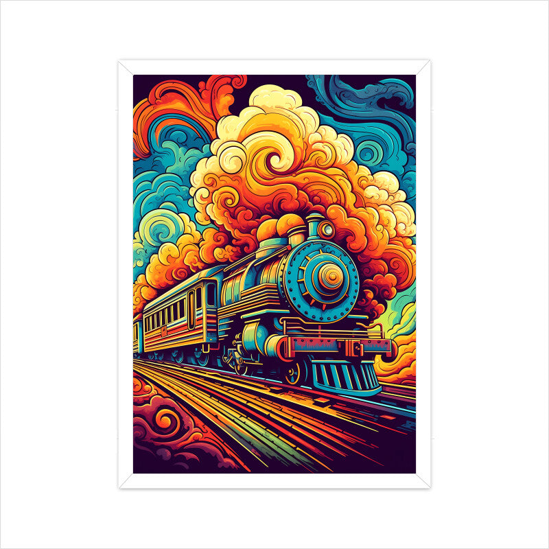 Beautiful Train Wall Art