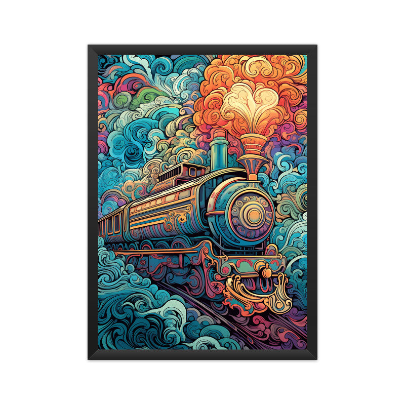 Beautiful Train Wall Art