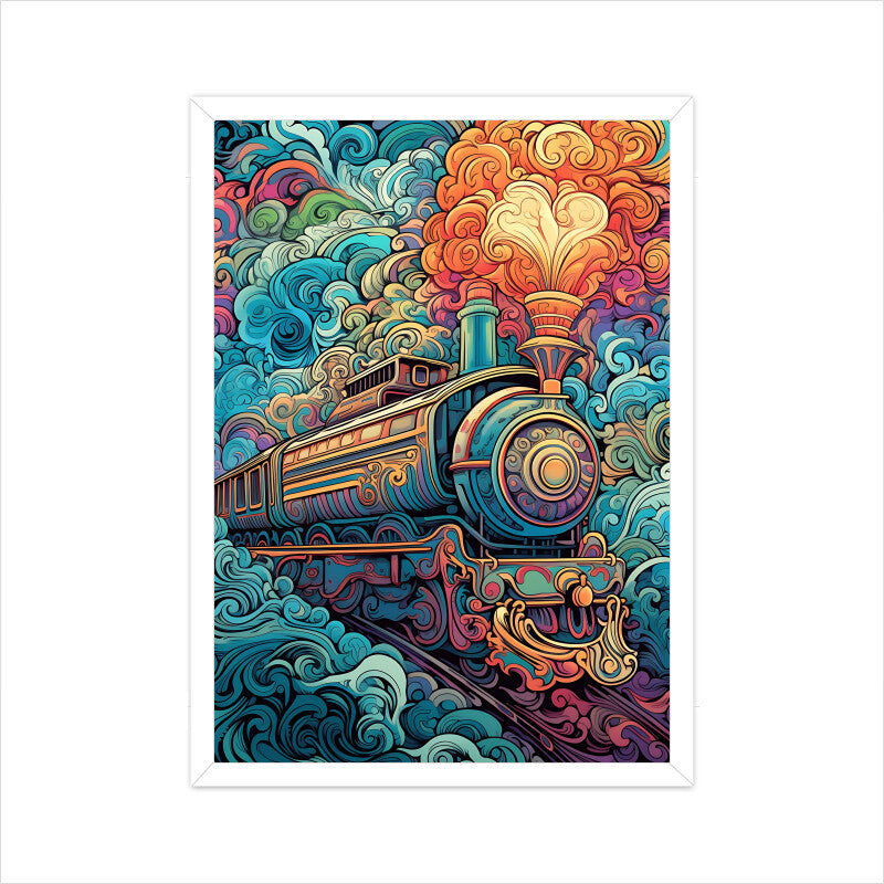 Beautiful Train Wall Art