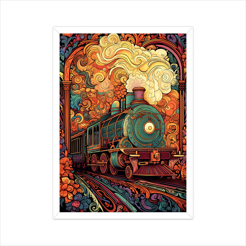 Beautiful Train Wall Art
