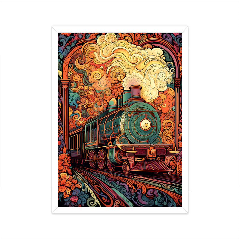 Beautiful Train Wall Art