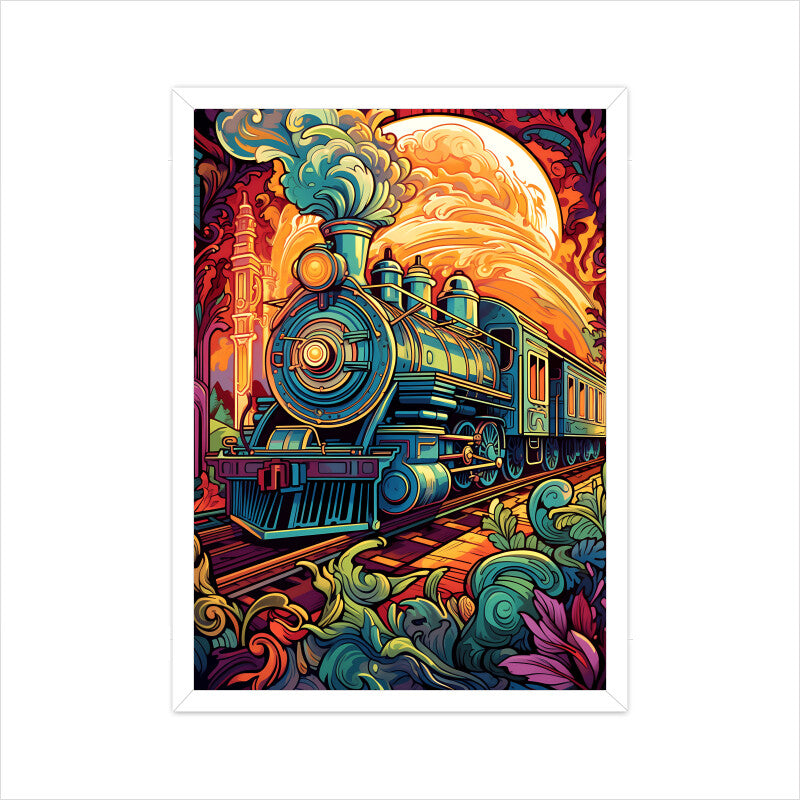 Beautiful Train Wall Art