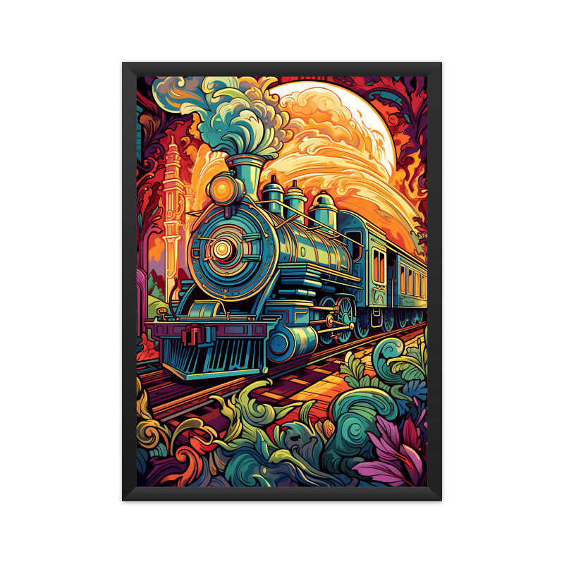 Beautiful Train Wall Art