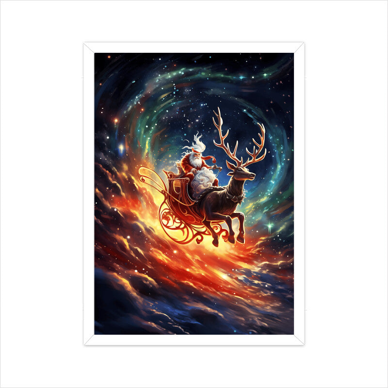 Santa's sleigh Wall Art