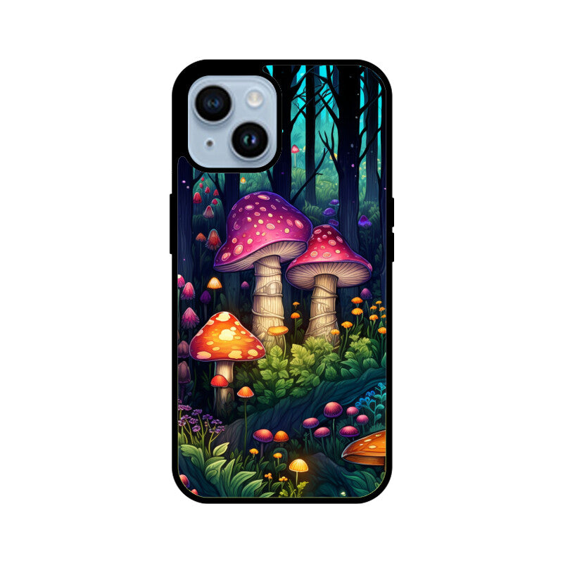 Forest Seamless Pattern - Apple iPhone Glass Phone Cases - All Models Available