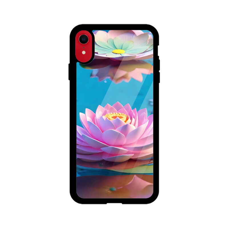 Lotus Flower - Apple iPhone Glass Phone Cases - All Models Available