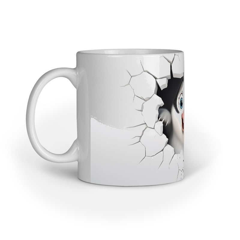 3D Penguin Mug